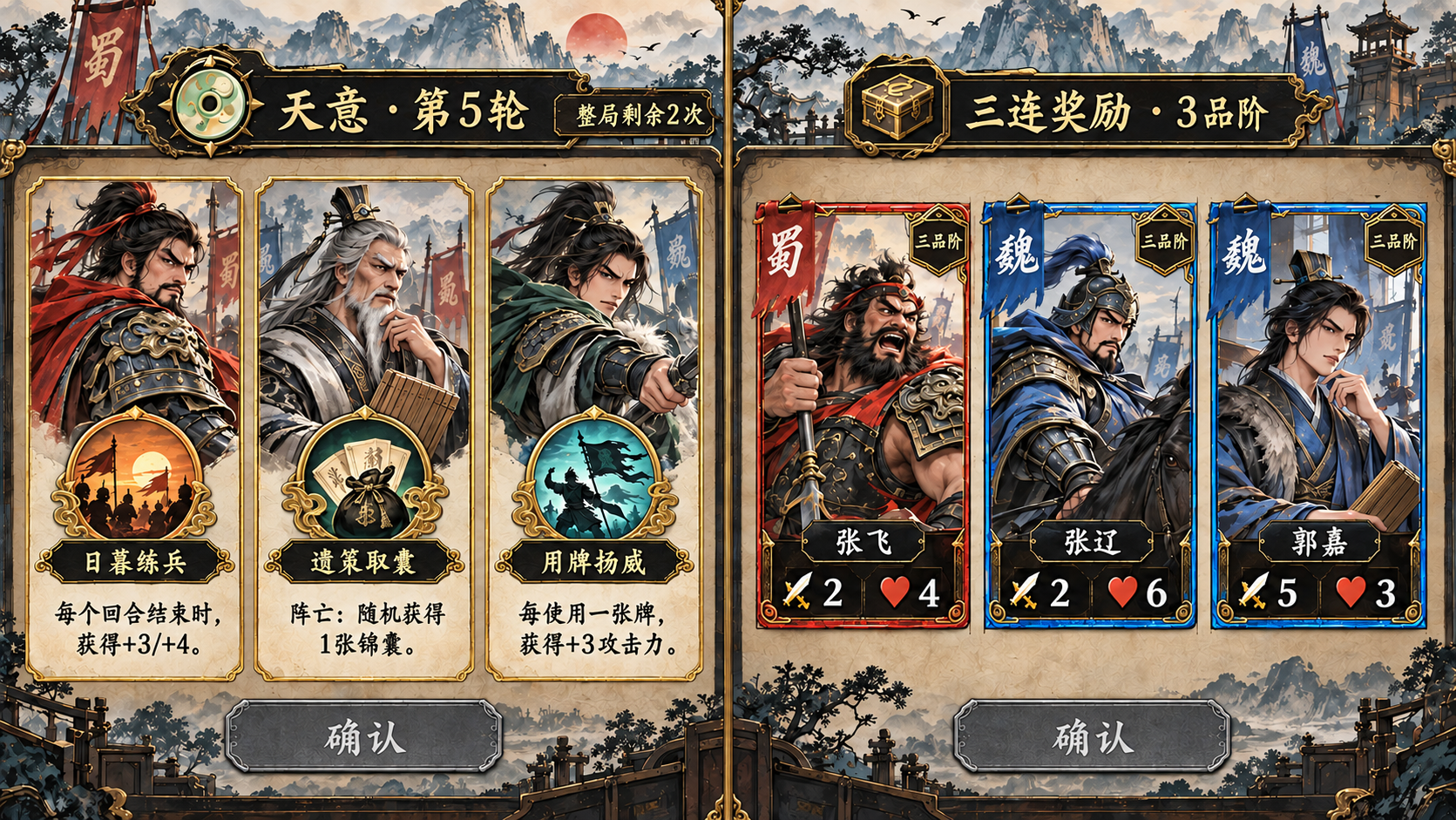 天意与三连择取,A苍墨山河美术图